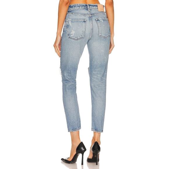 MOUSSY VINTAGE Humphreys Tapered Straight-Leg‎ Jeans Size 25 NWT - Picture 2 of 8
